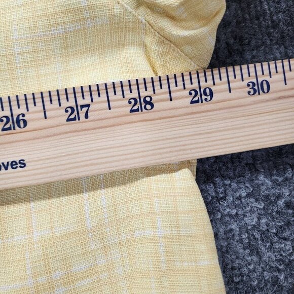 Tommy Bahama 100% Silk Yellow Short Sleeve Mens Hawaiian Shirt Pineapple XXL - Picture 7 of 14